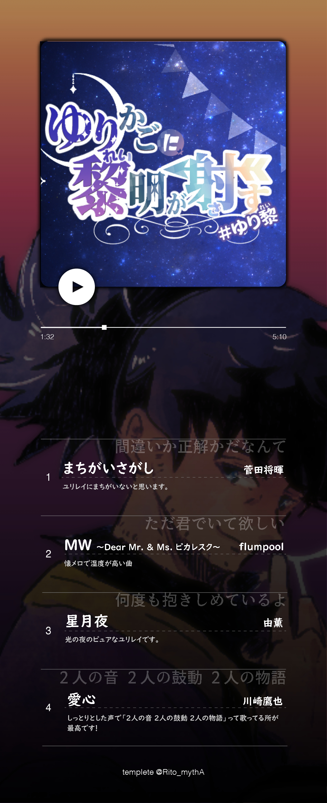 ユリレイイメソン2"